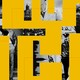 yellow maze over photos of NYC