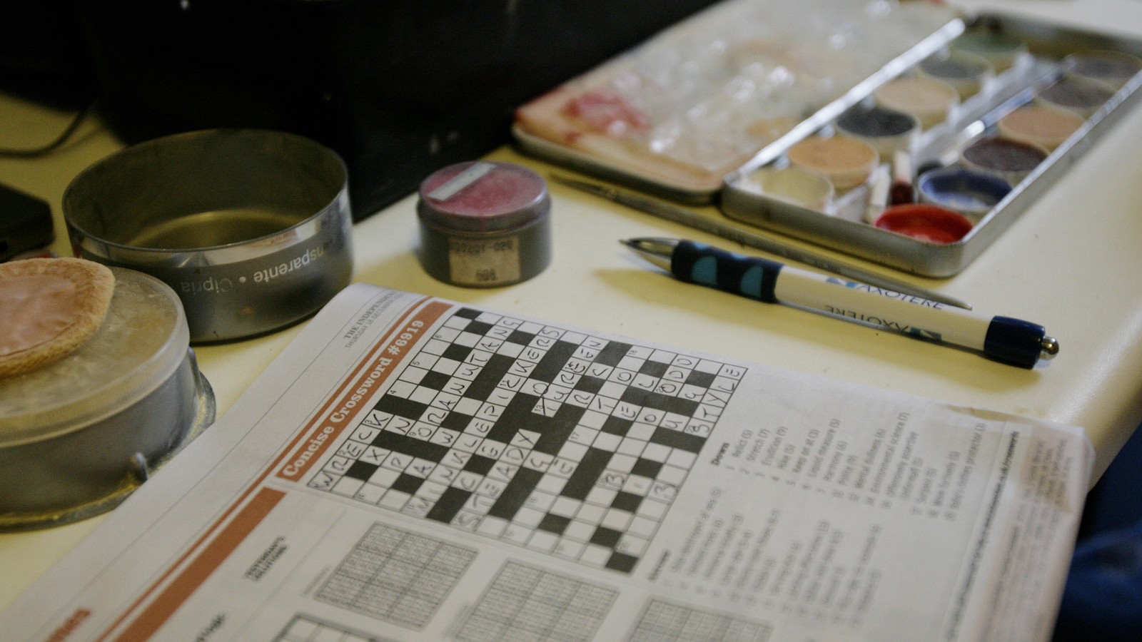 Down But Not Out The Uncertain Future Of The Crossword Puzzle The Atlantic Write your crossword entry on the left & the associated clue on the right. down but not out the uncertain future