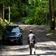 A police officer on a dead-end street