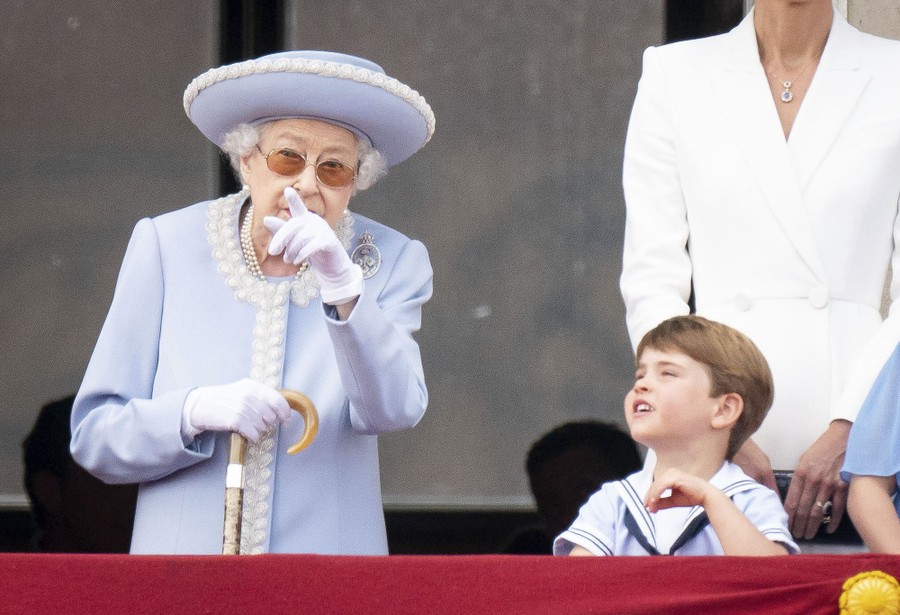 Photos Prince Louis At Queen Elizabeths Jubilee Flyover The Atlantic