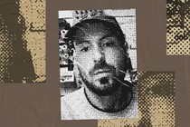 An image of Sam Kirchner against a brown background