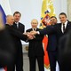 Vladimir Putin meeting with Moscow-appointed heads of four annexed Ukrainian regions