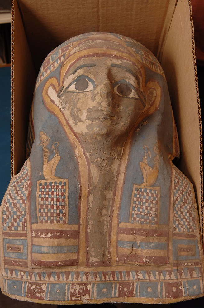 Mummy mask, ancient Egypt