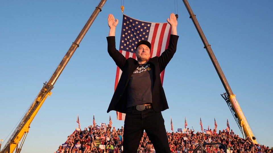 Photograph of Elon Musk