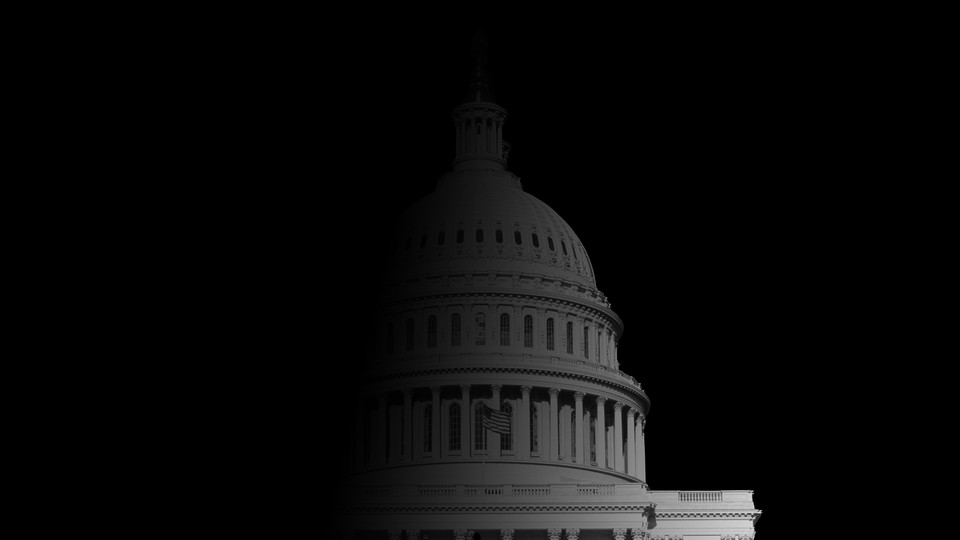 Illustration of the U.S. Capitol fading into black.