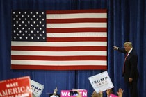 Donald Trump speaks at a campaign rally in Colorado on October 30, 2016.