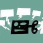 An illustration of a stick figure turning the key to a robot