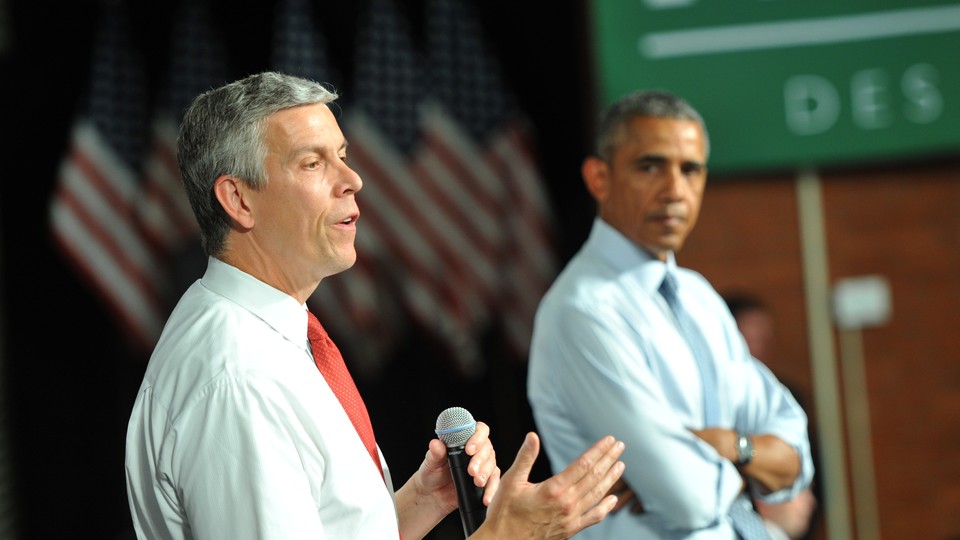 Arne Duncan Obama #39 s Education Secretary Since the Beginning Is