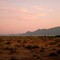A gif showing digital noise on a desert landscape