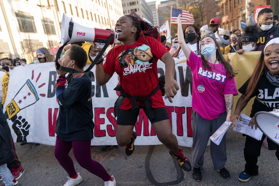 Photos Celebrations In City Streets After Biden Win The Atlantic 0915