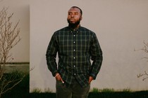 a portrait of C.J. Rice outdoors