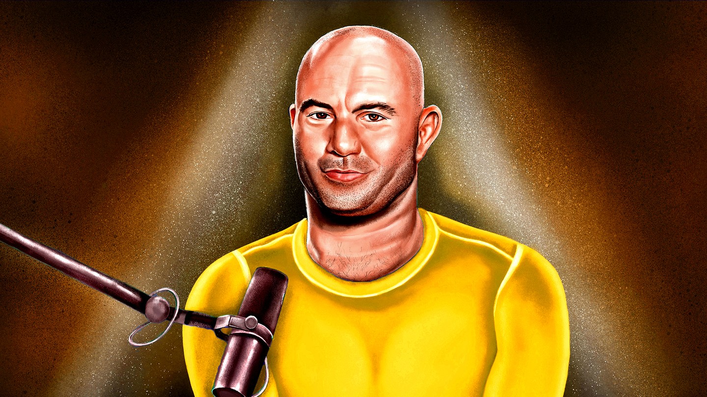 An illustration of Joe Rogan