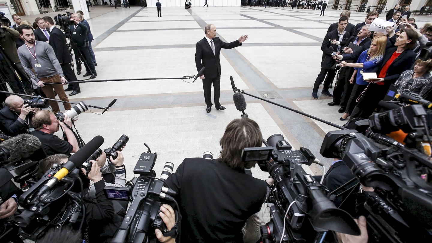 How the Media Became One of Vladimir Putin's Most Powerful Weapons - The  Atlantic