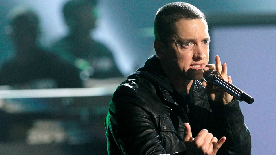 Eminem at the 2010 BET Awards
