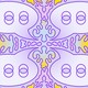 Graphic illustration of a kaleidoscope view of four chat bubbles repeating with goo-like shapes around them.