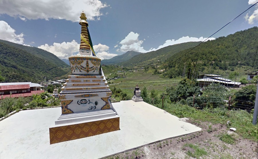 A Virtual Drive Through Bhutan The Atlantic