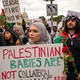 A pro-Palestinian protest in Washington, D.C.