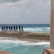 Chinese Navy sailors patrol the disputed Spratly Islands 