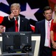 Donald Trump, Paul Manafort, and Ivanka Trump at the Republican National Convention
