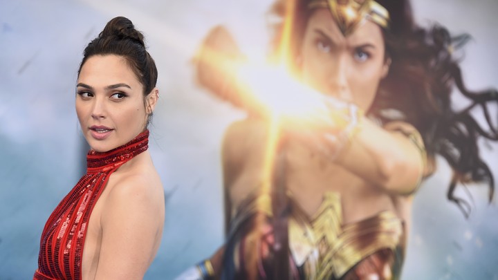 Gal Gadot at the L.A. premiere of 'Wonder Woman'