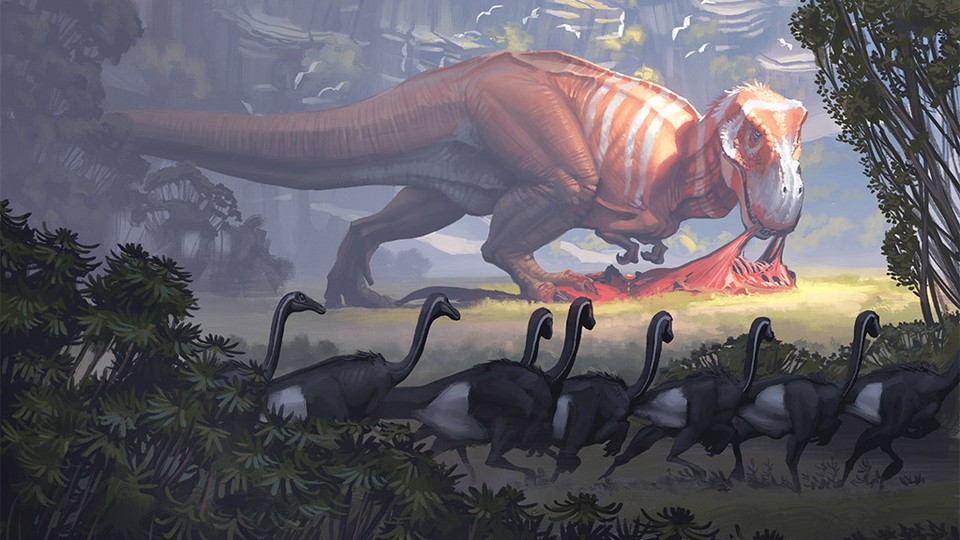 Dinosaur Painting