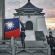 An honor guard during a flag raising ceremony at Chiang Kai Shek Memorial Hall in Taipei, Taiwan, on Wednesday, Dec. 27, 2023. Next month Taiwan holds presidential and legislature elections that will help shape US-China relations for years to come.