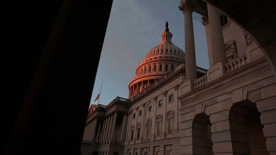 A photo of the Capitol Building