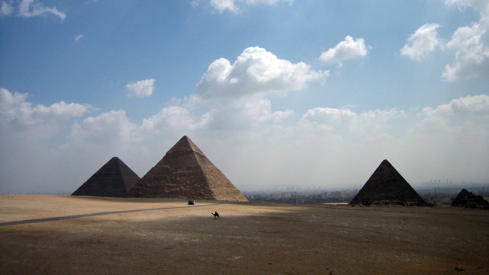 The Giza pyramid complex