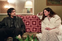 Will Sharpe and Megan Stalter in "Too Much"