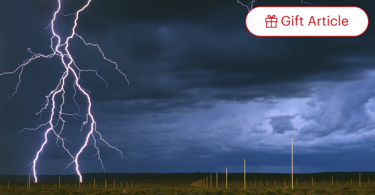 Walter de maria lightning field discount