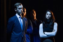 Harry Lawtey and Marisa Abela on “Industry”