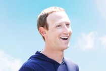 A sunny photograph of Mark Zuckerberg