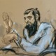A courtroom sketch depicts Sayfullo Saipov, the suspect in the New York City truck attack