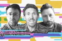 Image of Charlie Warzel side-by-side with Ben Tarnoff and Quinn Slobodian