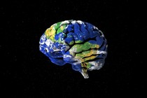 Earth, shaped as a brain