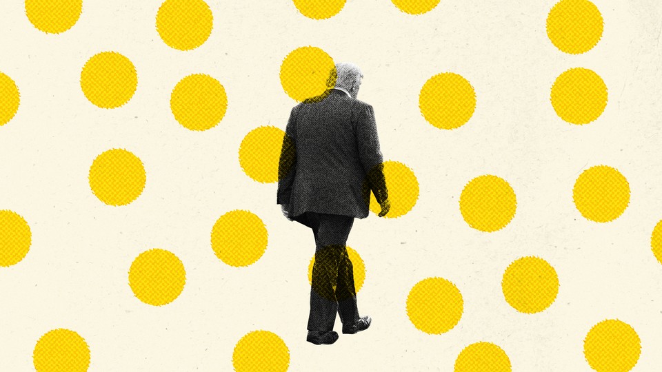 trump with yellow circles