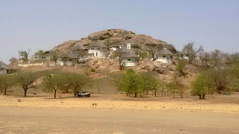 A hill in Waza, Cameroon, as seen on February 17, 2015
