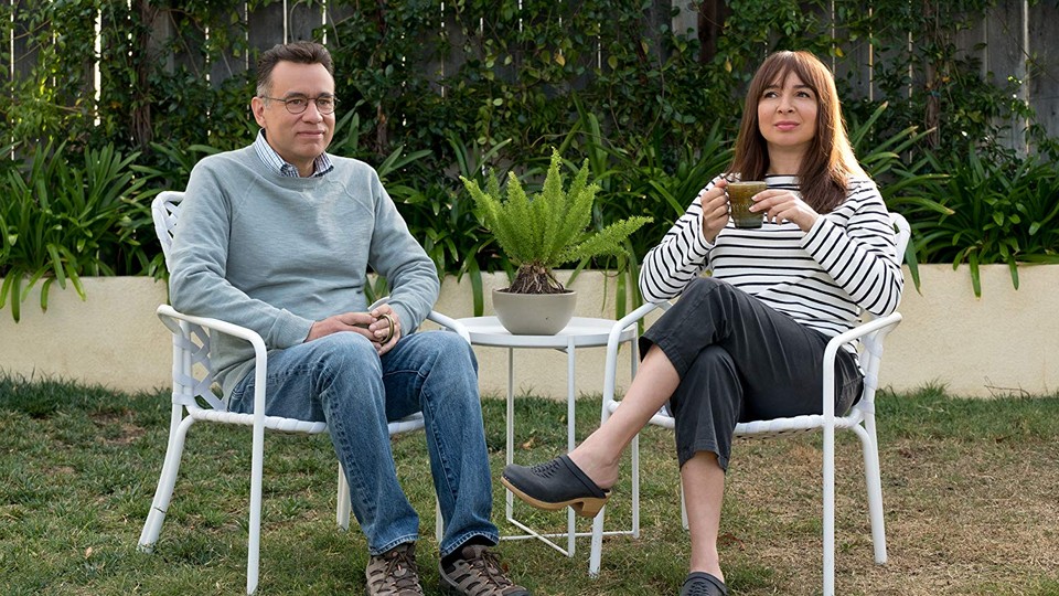 Fred Armisen and Maya Rudolph in Amazon's 'Forever'