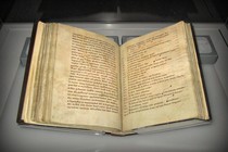 An open illuminated manuscript