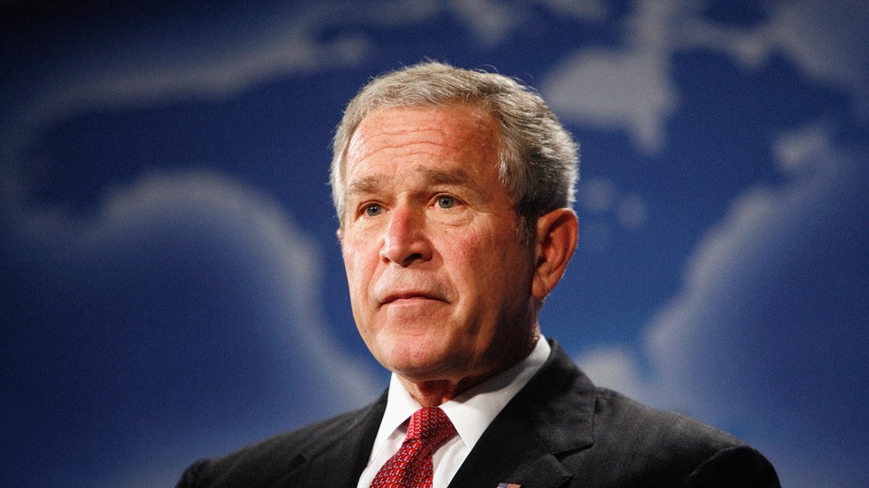 A photo of George W. Bush