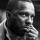 Black-and-white photo of Rich Paul