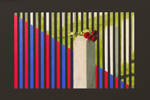 Illustration of gravestones with a graph showing a declining line.