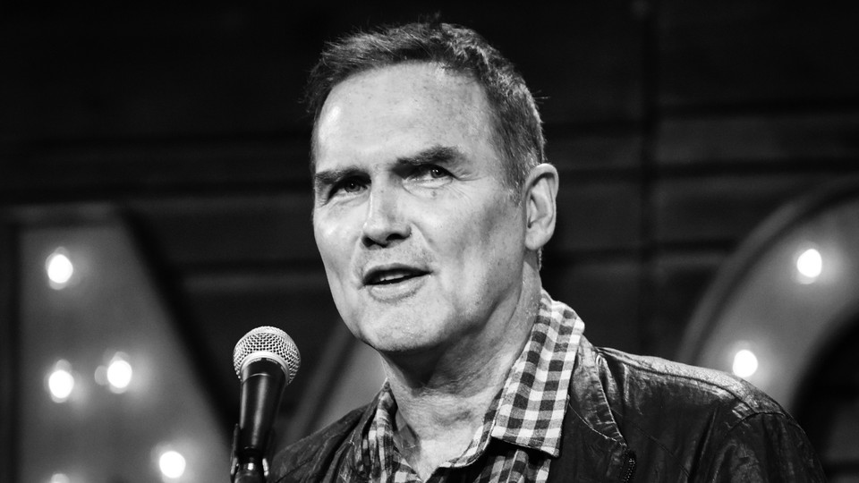 Norm Macdonald performing in 2017