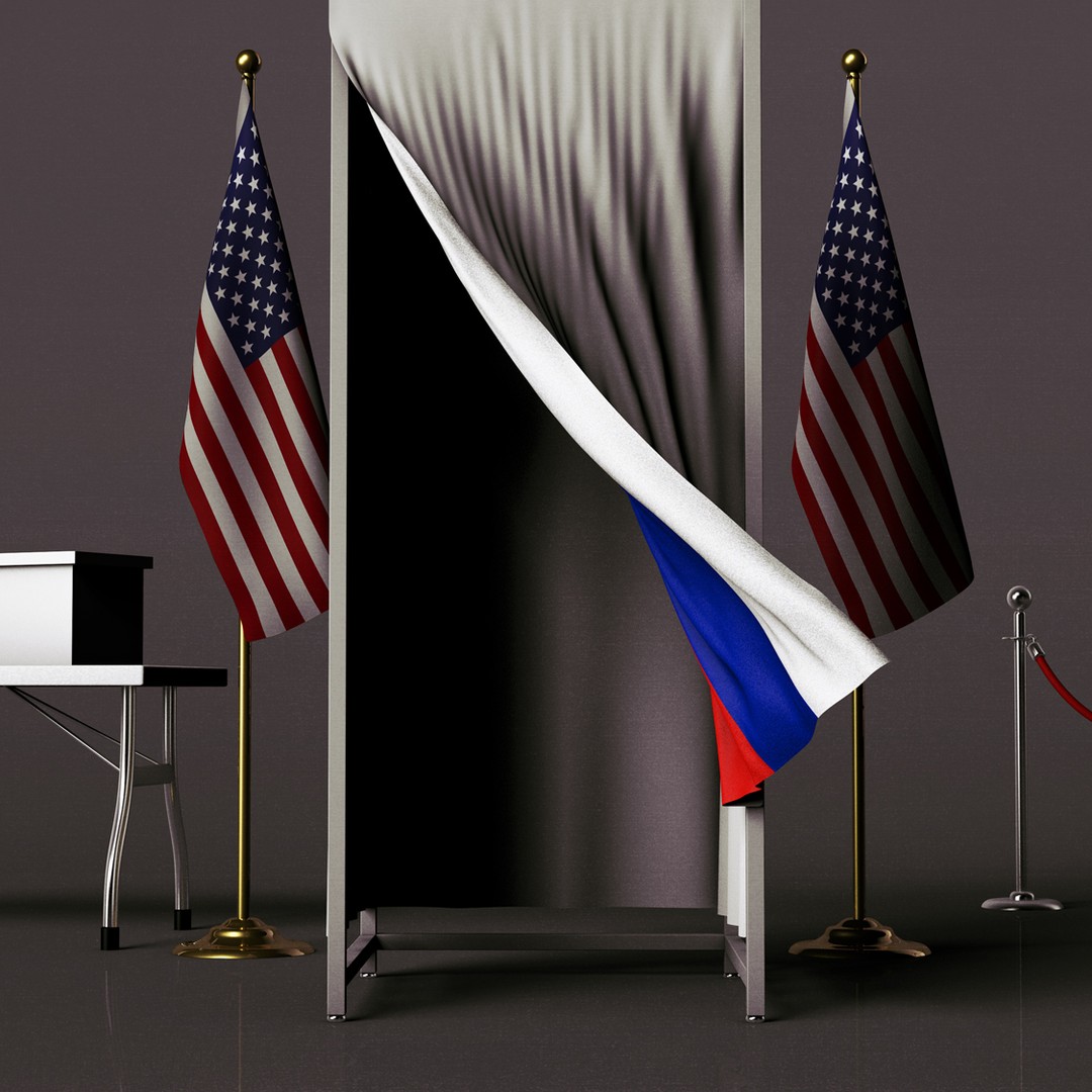  US American & Russia Friendship Table Flag Display, American &  Russia Table Flag, US Russian Twin Desk Flag Set- Miniature American & Russian  Flags For Room,Combination Flag : Office Products