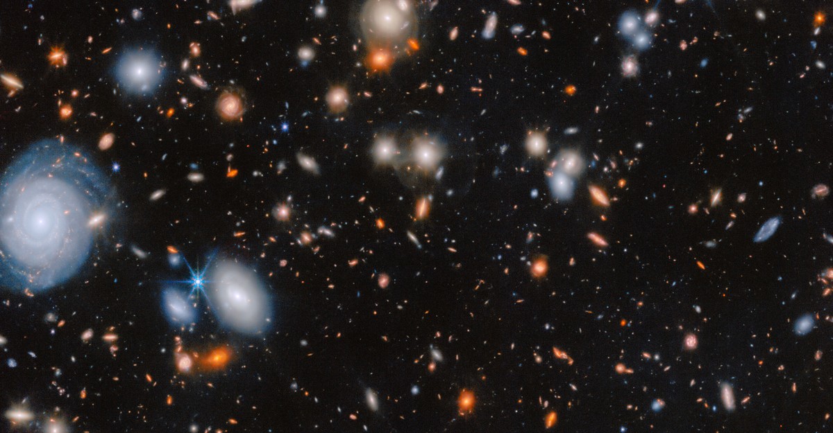 Day 13 of the 2025 Space Telescope Advent Calendar: A Sea of Galaxies