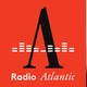 Photo of two needles alongside the Radio Atlantic logo.