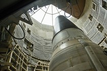 Photo of the warhead of the Titan II nuclear missile