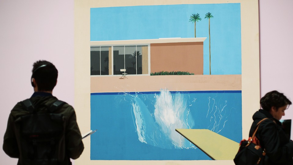 David Hockney's 'A Bigger Splash' Slowed Down Time - The Atlantic