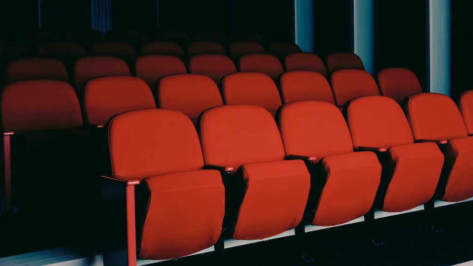 Chairs in a movie theater