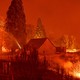 The Dixie Fire near Janesville, California, in 2021